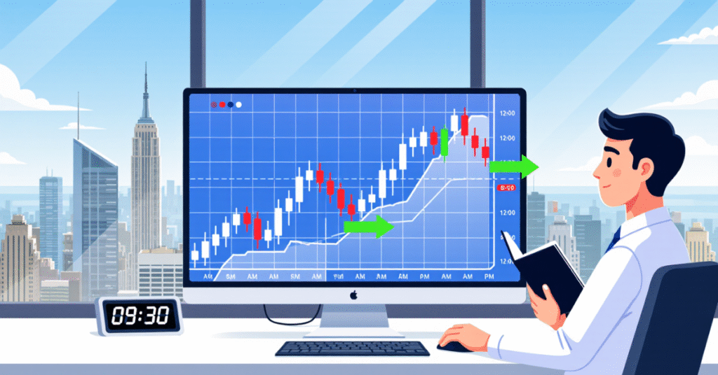Time-based trading strategy for New York session