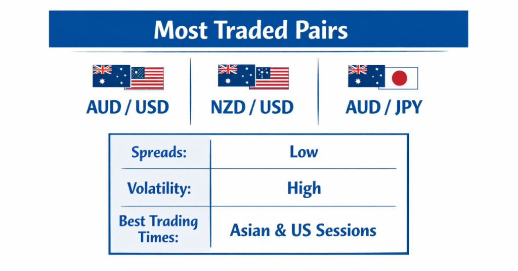 Best currency pairs to trade during Sydney forex session

