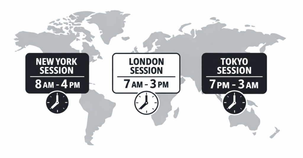 Forex Trading Sessions: Asian, London, and New York