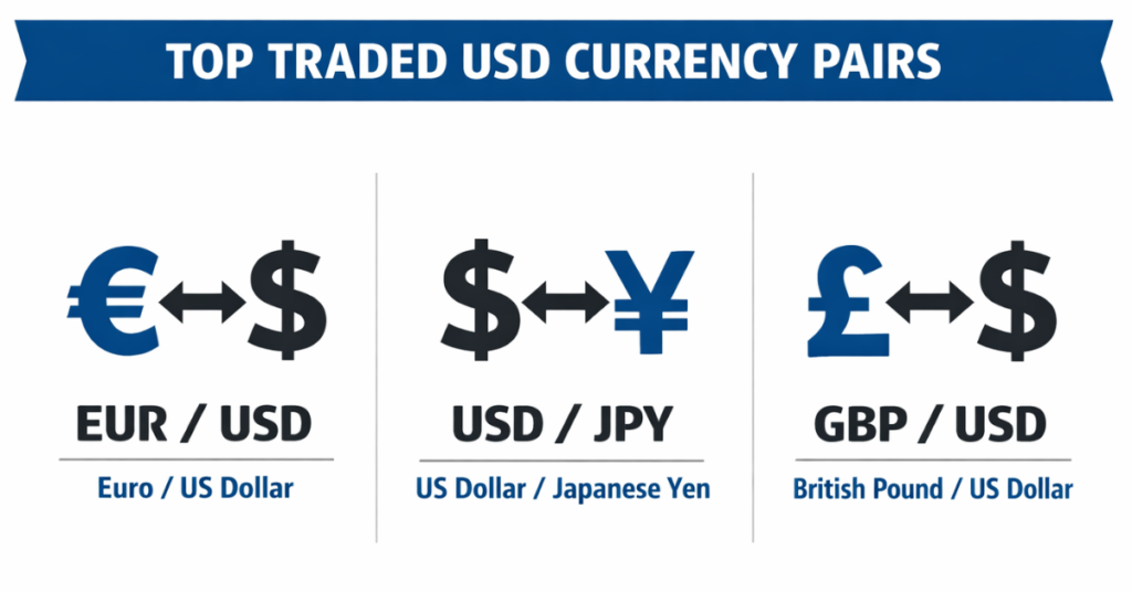 Best USD Pairs in Forex

