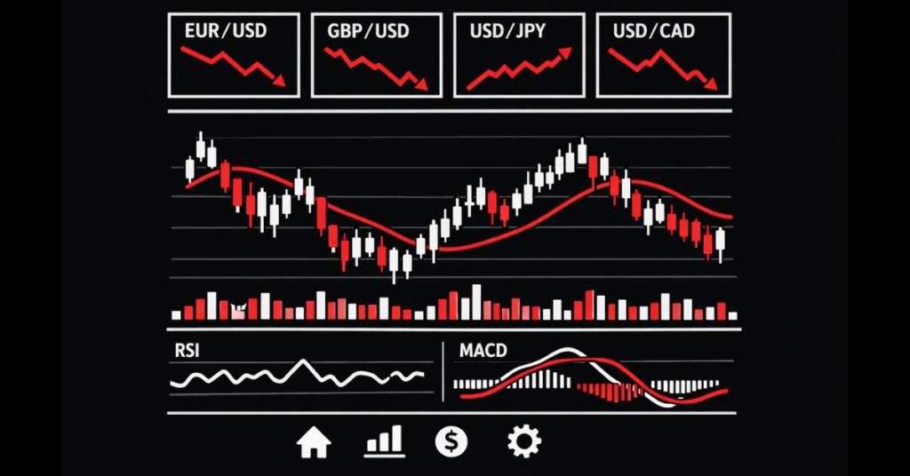Trading USD currency pairs in forex

