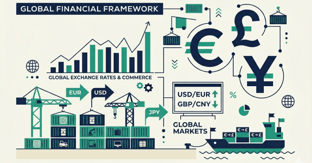 How exchange rates influence imports, exports, and international trade
