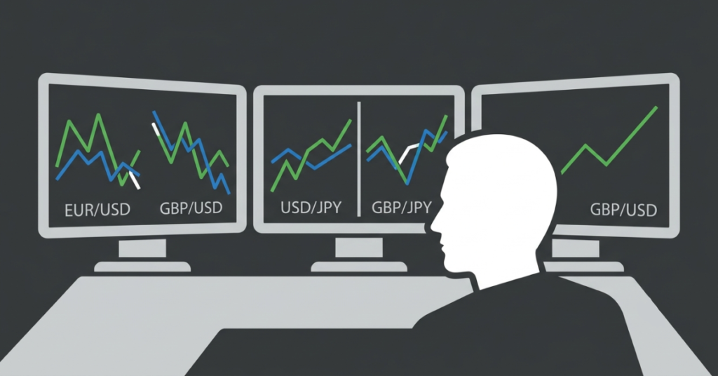 Best forex pairs for day trading including EUR/USD, GBP/USD, USD/JPY, and GBP/JPY during peak market sessions.