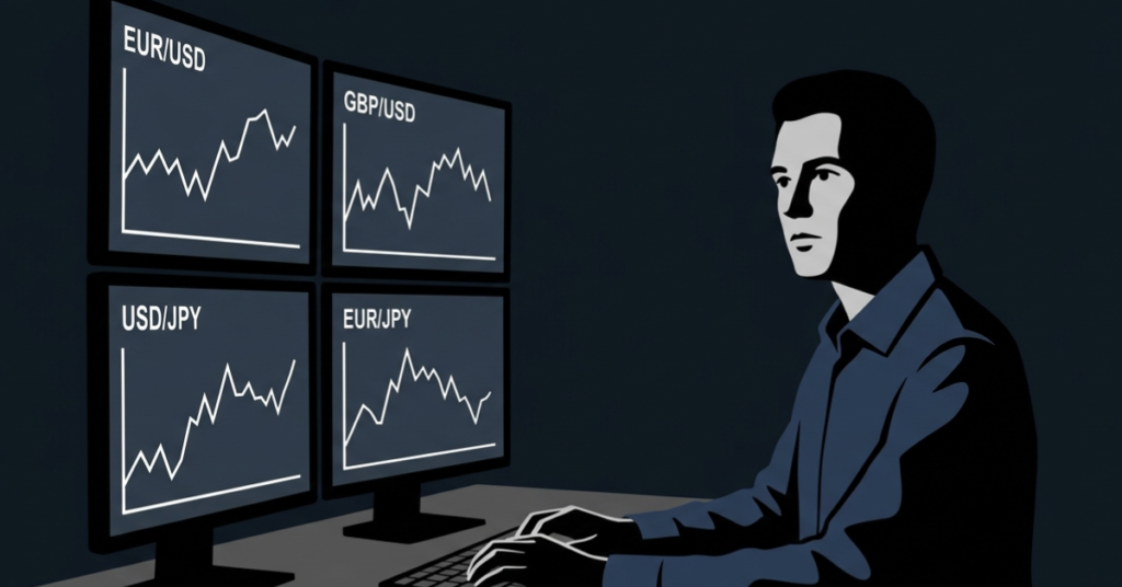Best forex pairs for intraday trading displayed on trading platform during London and New York sessions