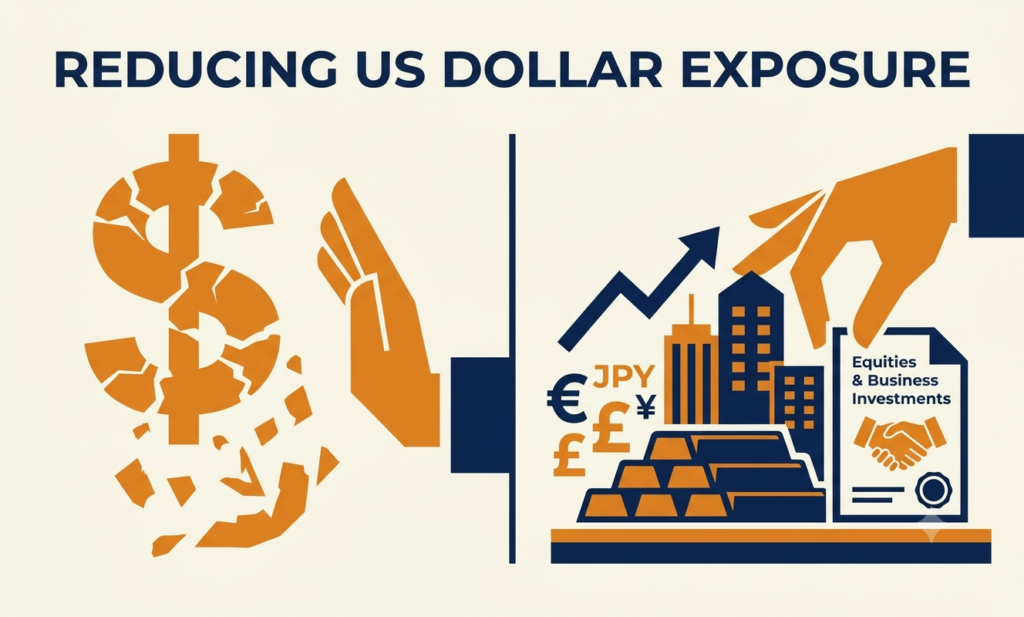 Gold and foreign currency hedge against weak dollar