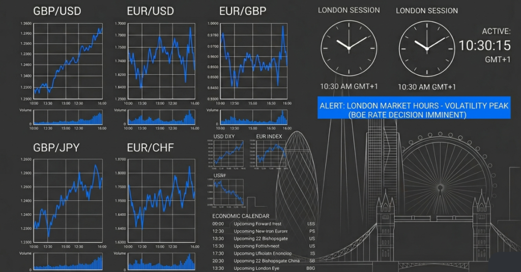 Top forex pairs for London session trading