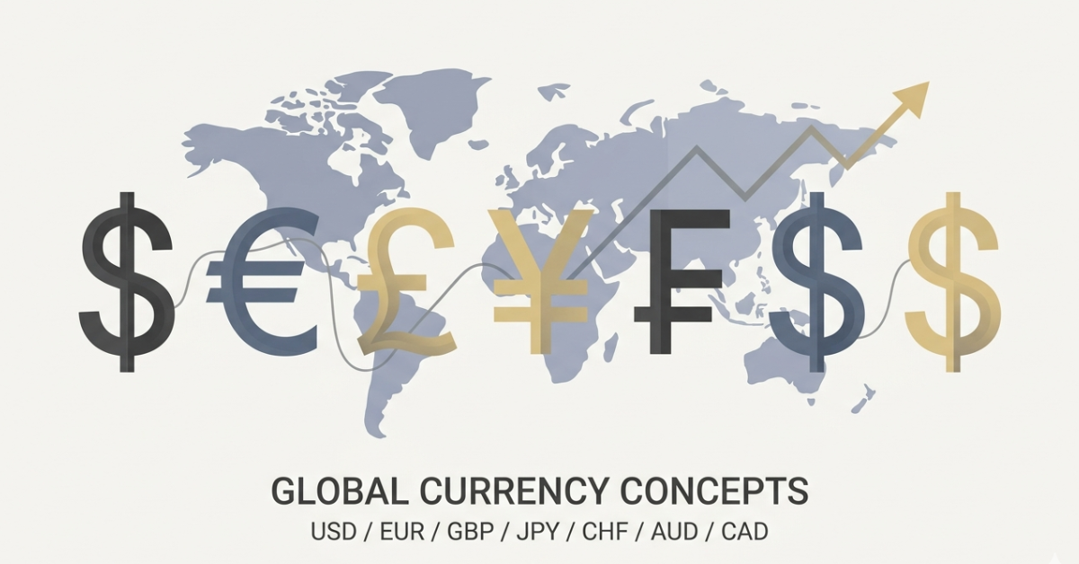 List of world currencies and major forex trading currencies