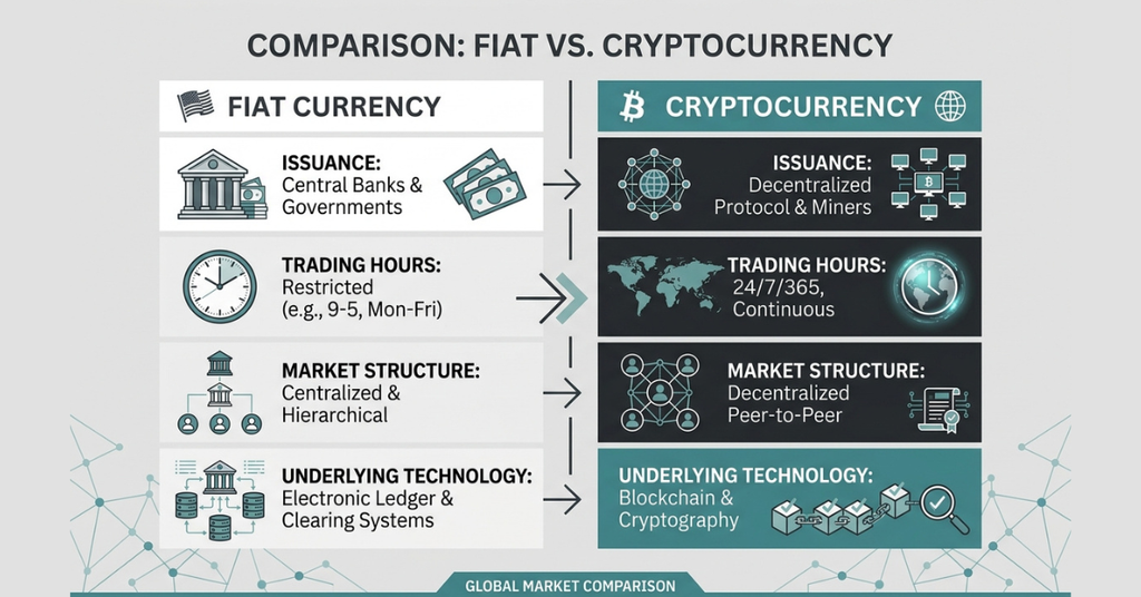 Forex and digital currency comparison