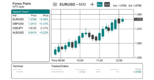 Which forex chart is best for beginners?