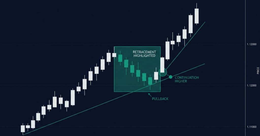 What is a retracement in trading